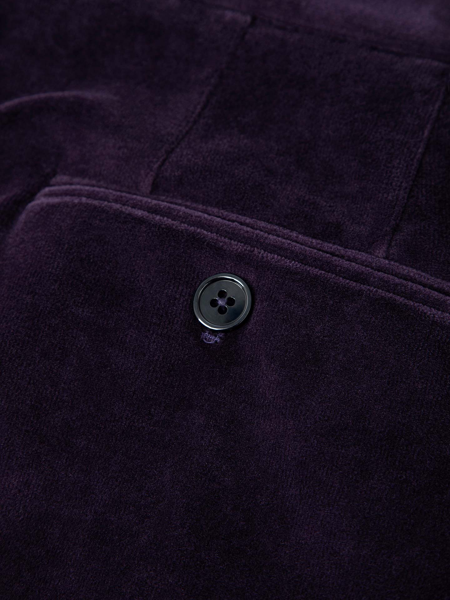 WD5-FD3626 Pantalone Wide Leg Velour Blu/Viola Woman