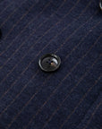 WD5-FD3777 Giacca Doppiopetto Gessato Navy Woman