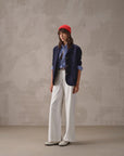 SD6-FD3821 Pantalone Masculine Light Fleece Simply White