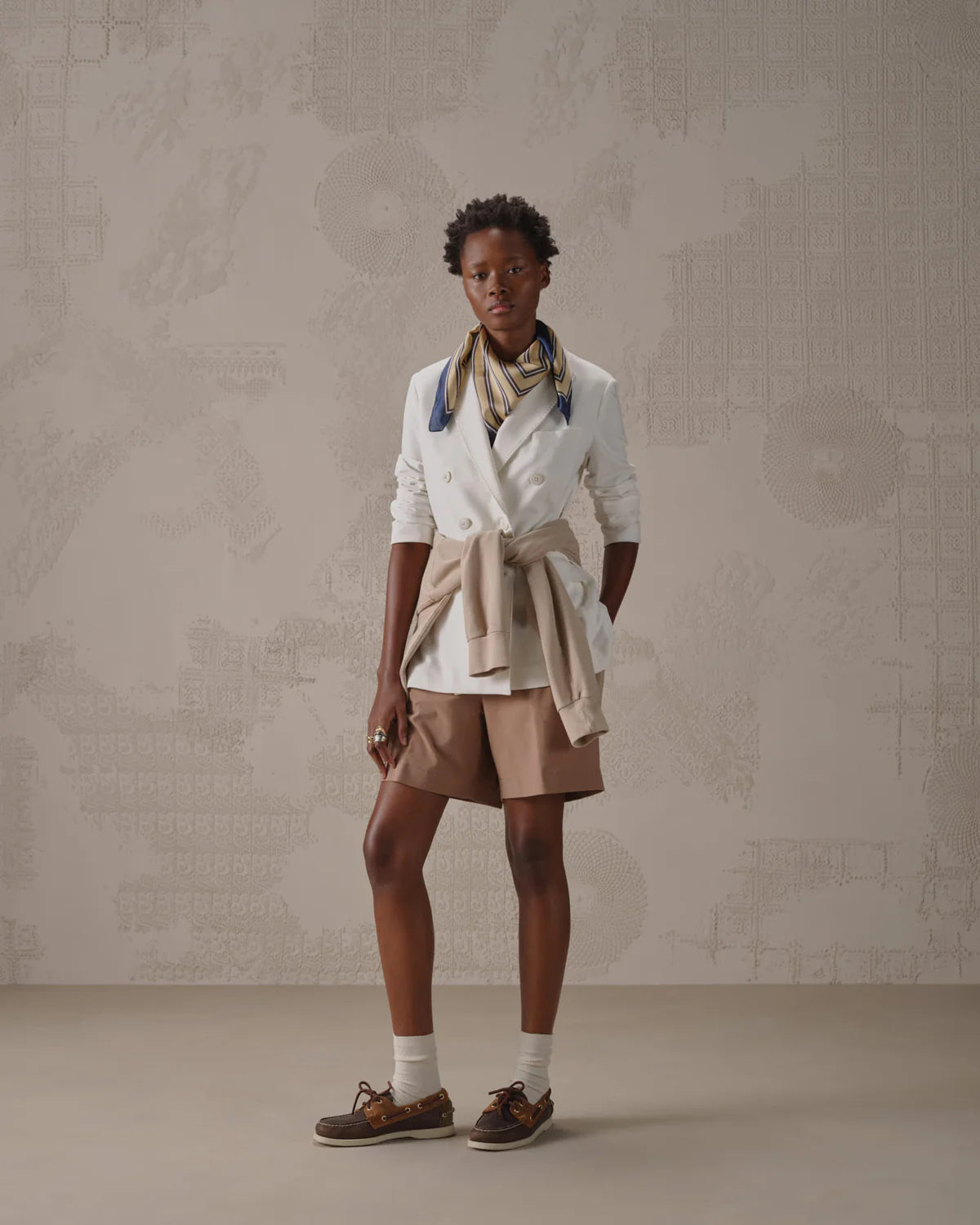 SD6-FD3863 Shorts Light Jersey Tobacco