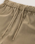 SD6-FD4020 Pantalone Wide Leg Gabardina Oliva