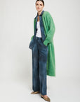 W4-DK8156-1 Cardigan Fluffy Mohair Aloe