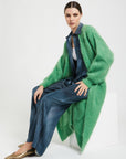 W4-DK8156-1 Cardigan Fluffy Mohair Aloe