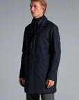 UW4-FONDO PRATO 801 Cappotto Lana Blu Man