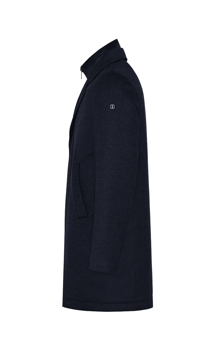 UW4-FONDO PRATO 801 Cappotto Lana Blu Man