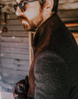UW5-FRANCIS KNIT Giubbotto Suede E Maglia Moka/Antracite Man