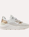 DS6-FUGA COLORED Sneakers White/Platinum Woman
