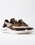 DW5-FUGA Sneakers Natural/Chocolate Woman