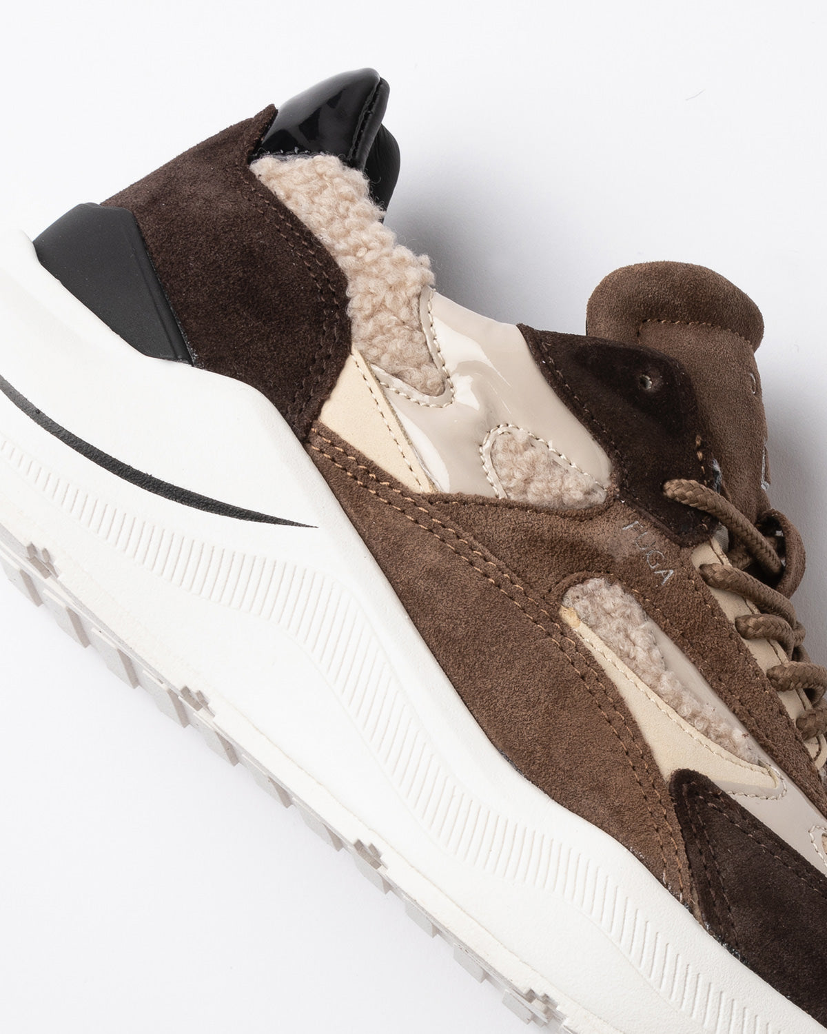 DW5-FUGA Sneakers Natural/Chocolate Woman
