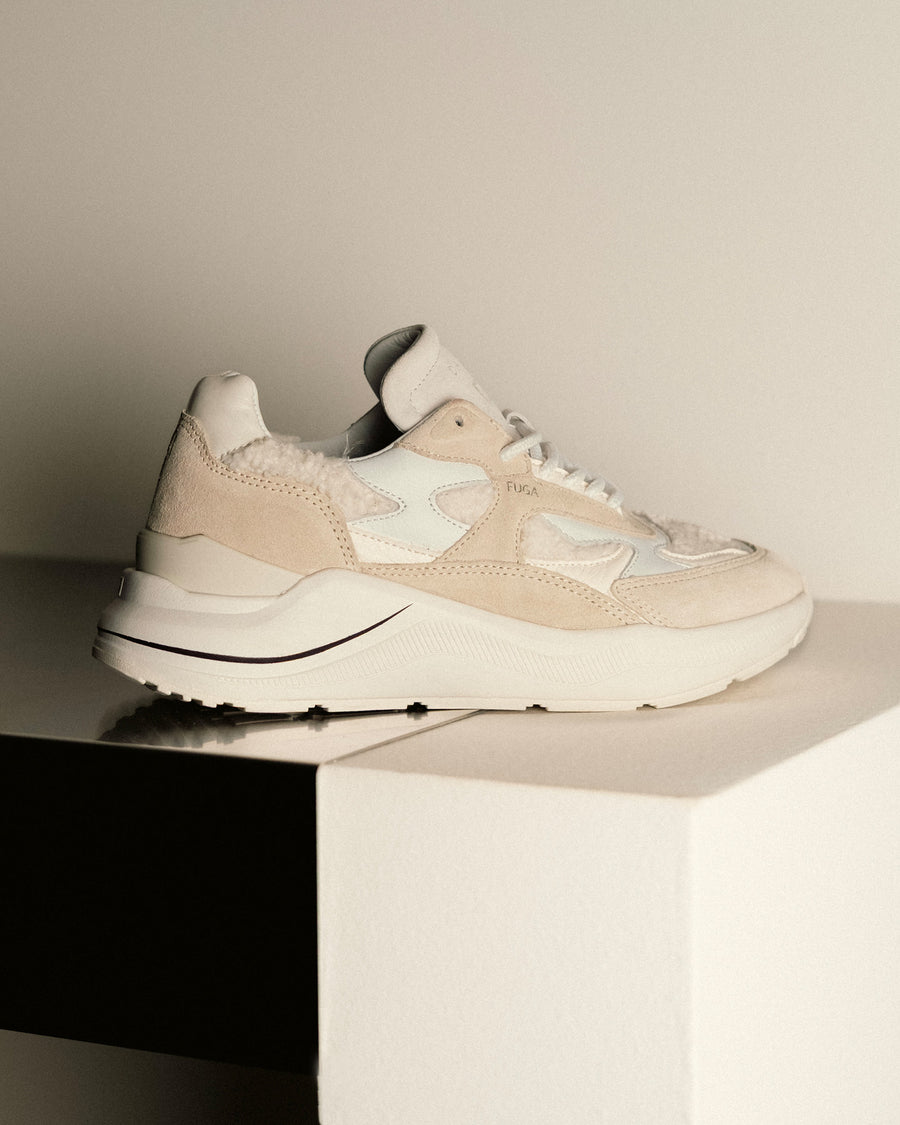 DW5-FUGA Sneakers Natural White/Beige Woman