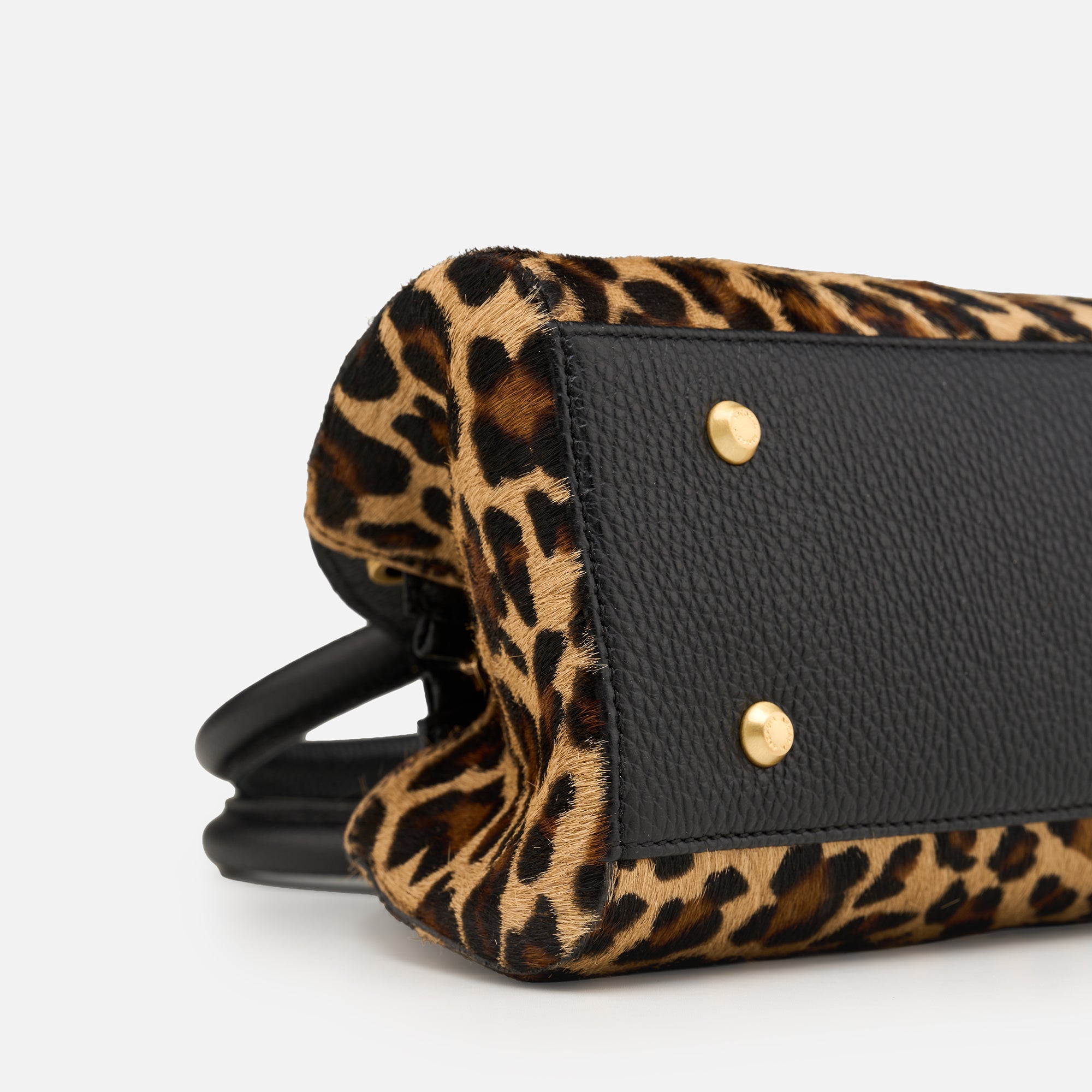 W6-5648 ALMA Borsa Cavallino Small Leopard