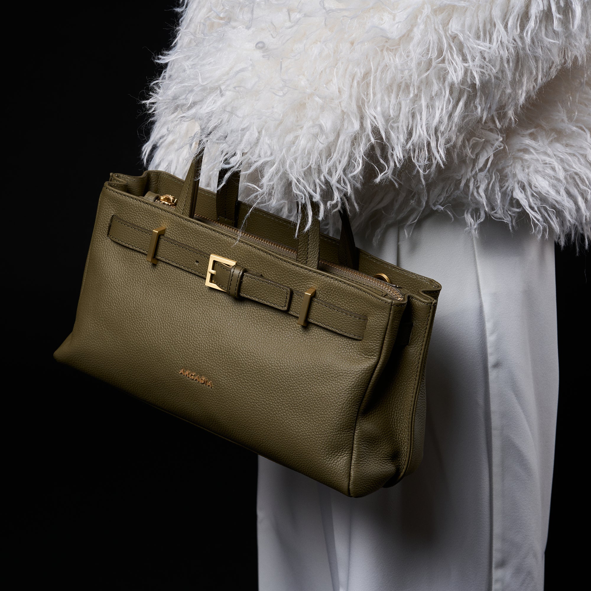 W6-2816 ARISA Borsa Wilm Medium Olive