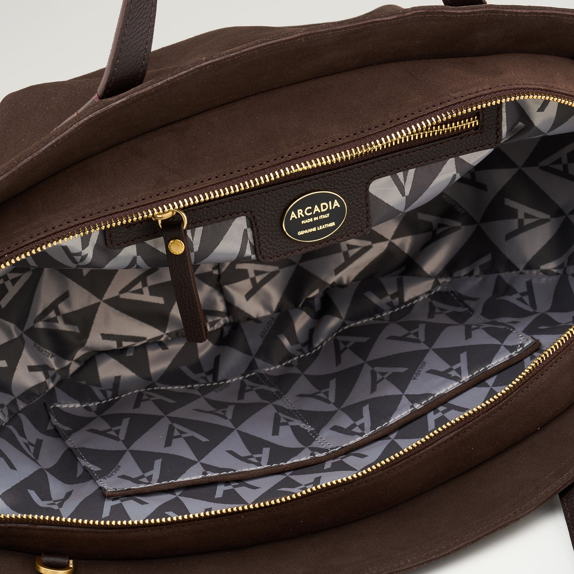 W6-8976 CATERINA Borsa Bom Large Cocoa