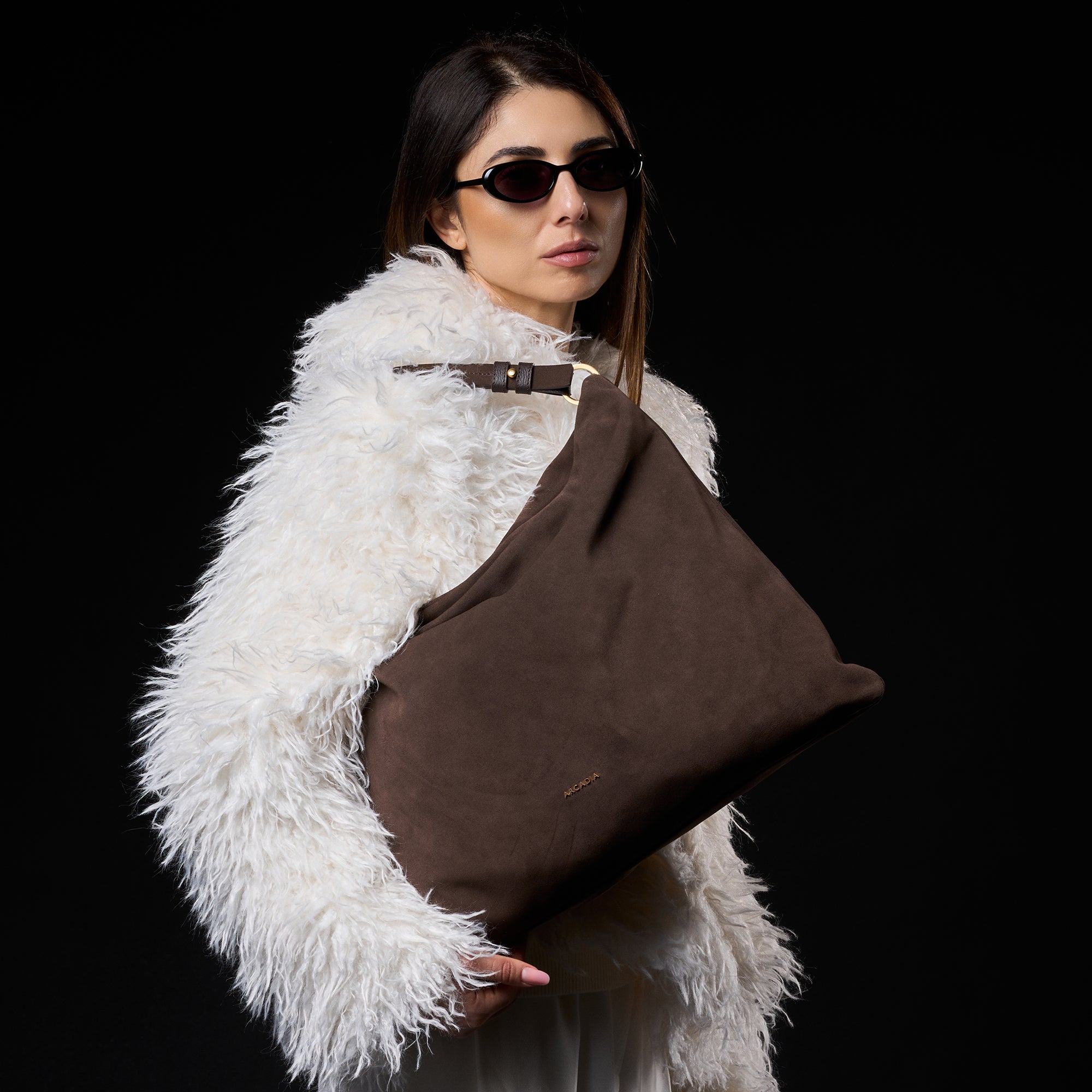 W6-1651 MIRTA Borsa Cam Large Cocoa