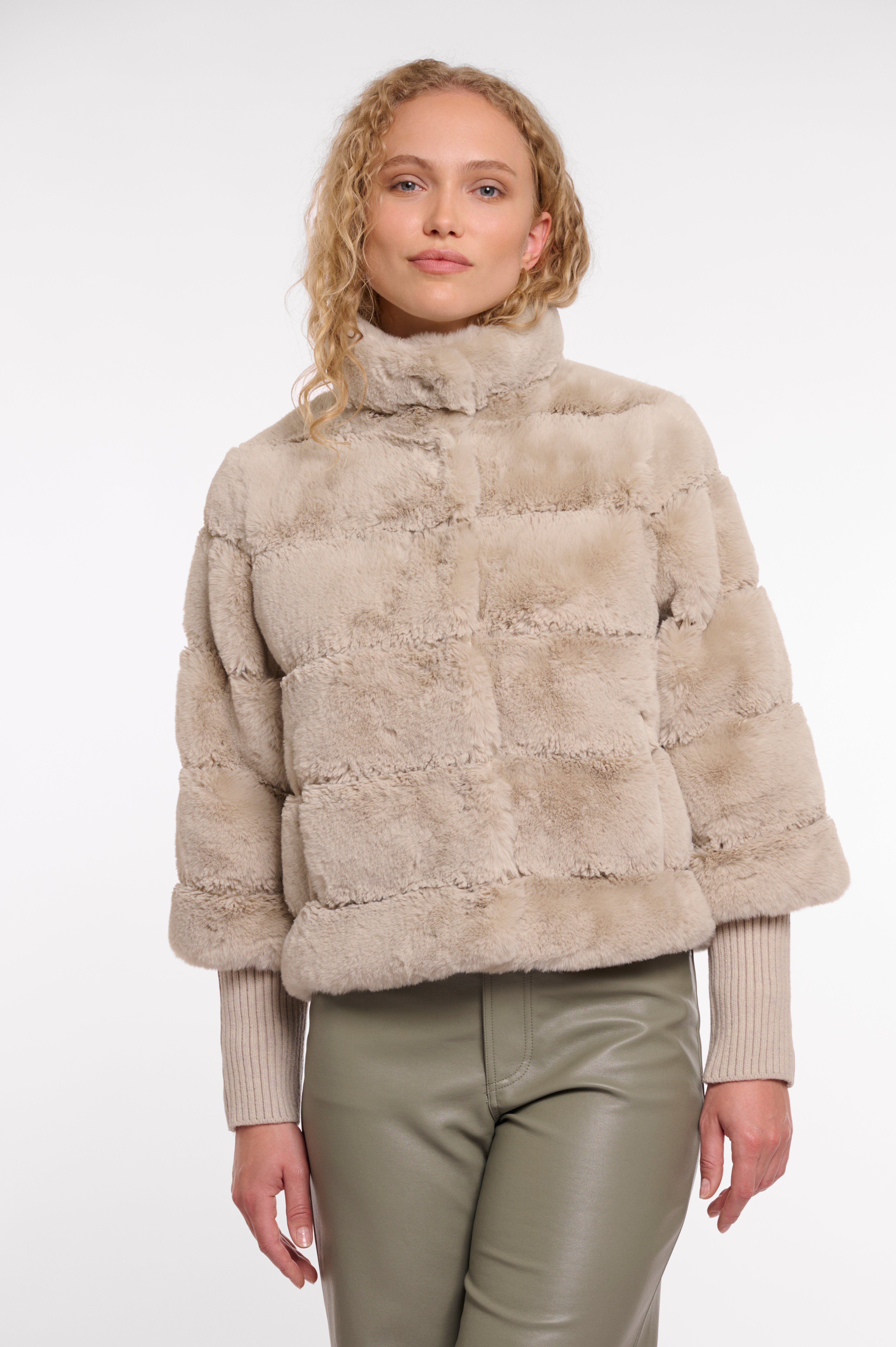 W5-FELINE Jacket Fur Birch