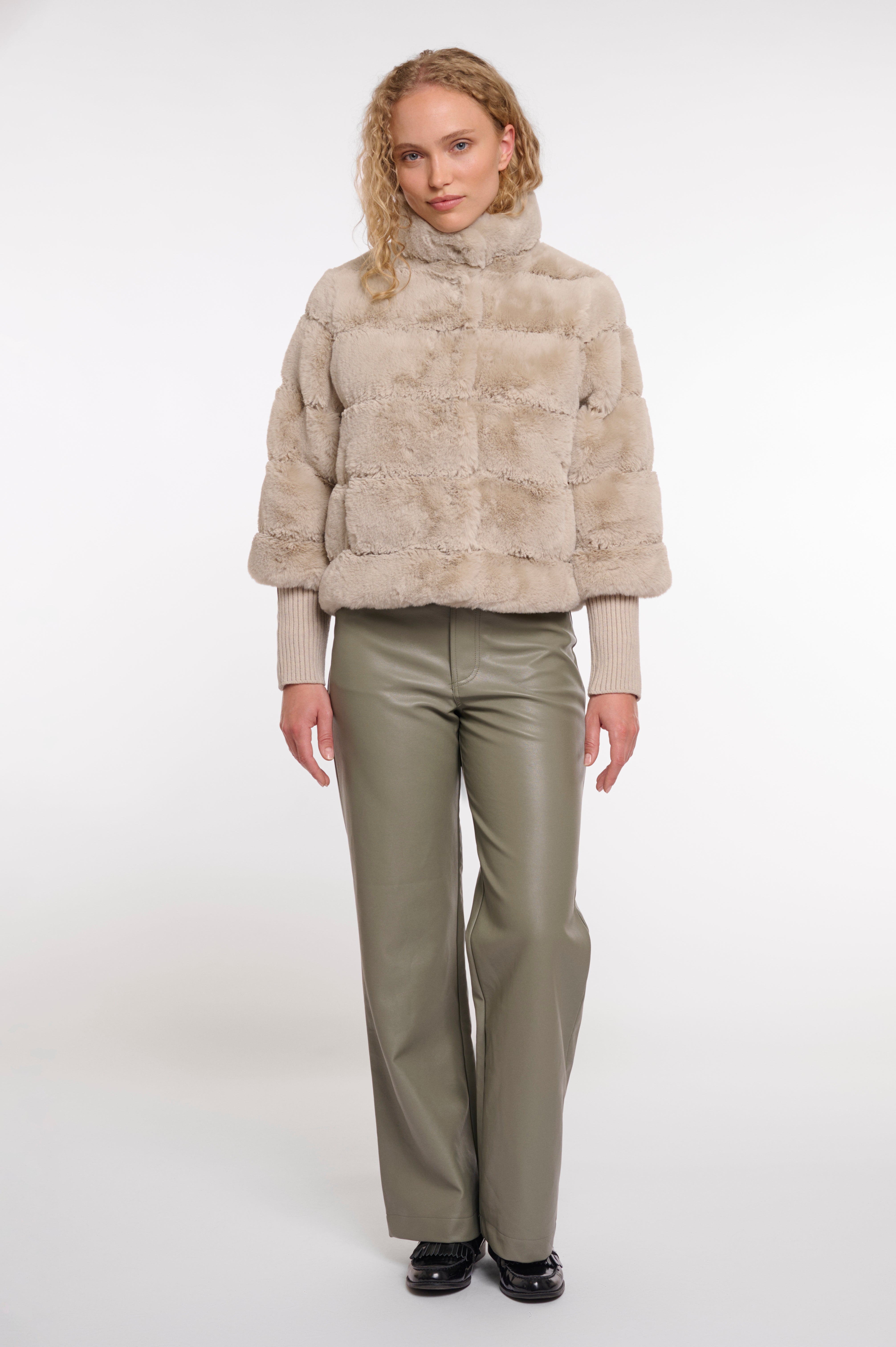 W5-FELINE Jacket Fur Birch