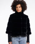 W5-FELINE Jacket Fur Black