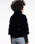 W5-FELINE Jacket Fur Black