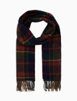 W5-6241-Sciarpa Unisex Double Lana 32648 Zaffiro