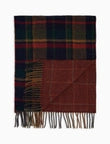 W5-6241-Sciarpa Unisex Double Lana 32648 Zaffiro