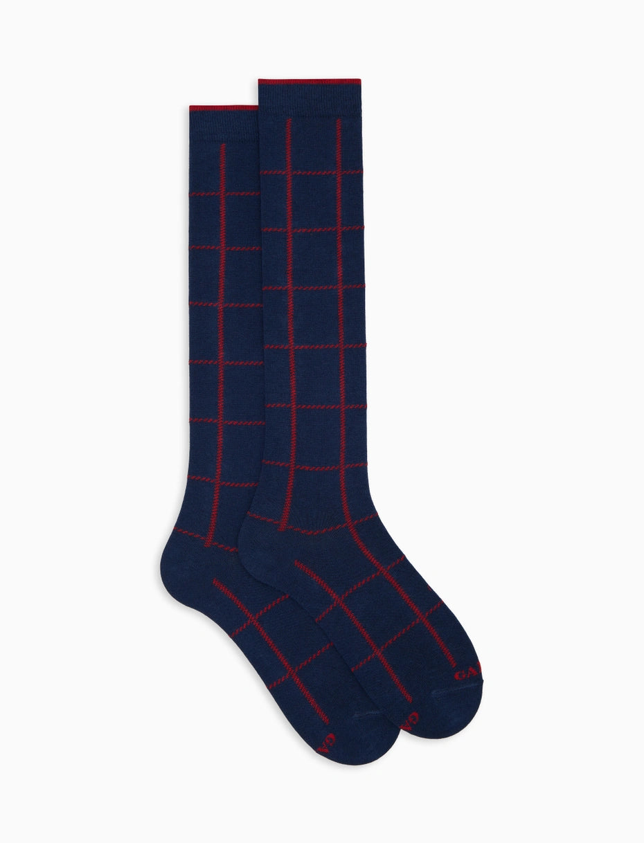 UW-6382 Calze Lunghe Fantasia Window Royal  Man