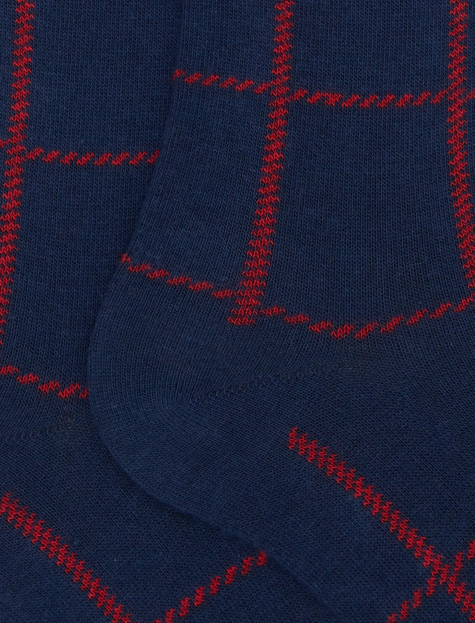 UW-6382 Calze Lunghe Fantasia Window Royal  Man