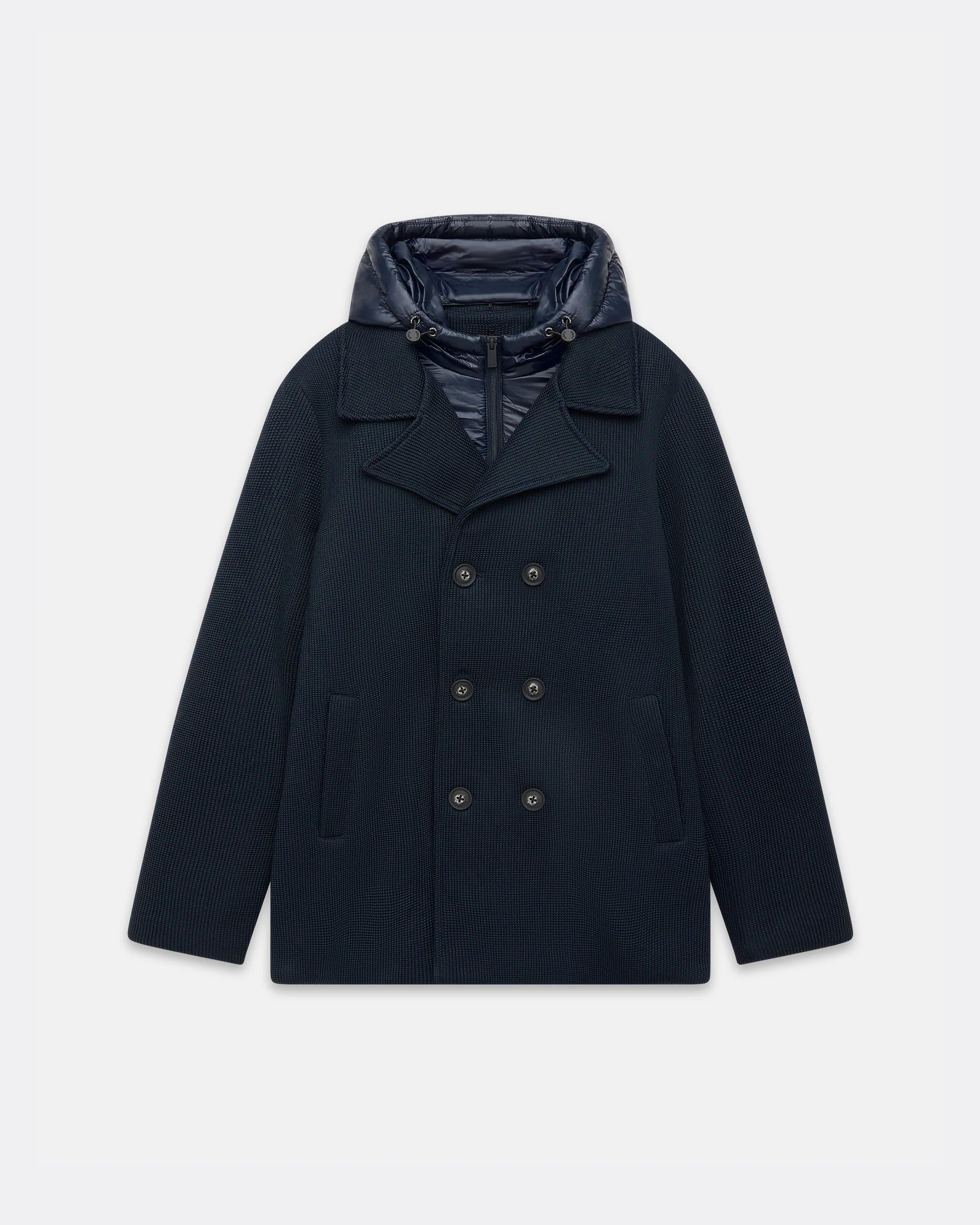 UW6-GRAVITY Caban Tricotech Navy Man