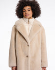 W5-GEESJE Coat Fur Light Oat