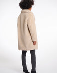 W5-GEESJE Coat Fur Light Oat