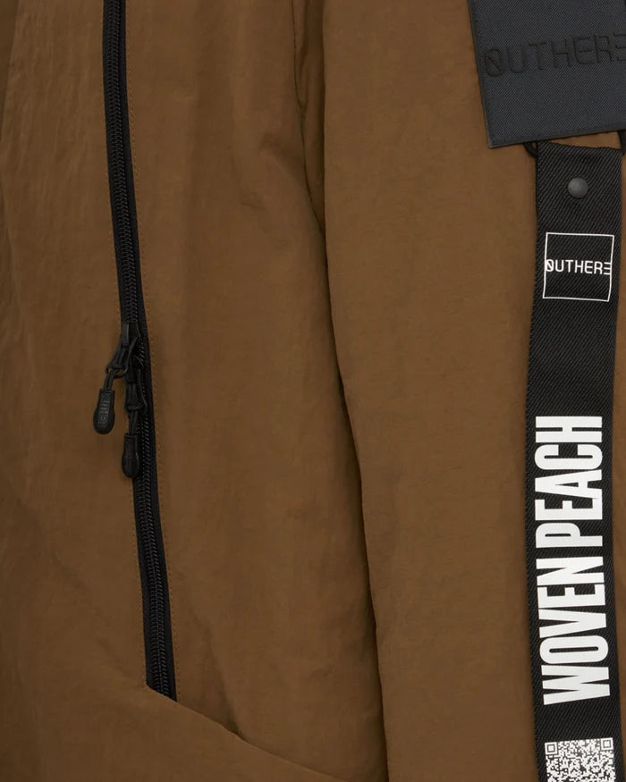W6-SOILMARK Long Down Jacket Brown Man