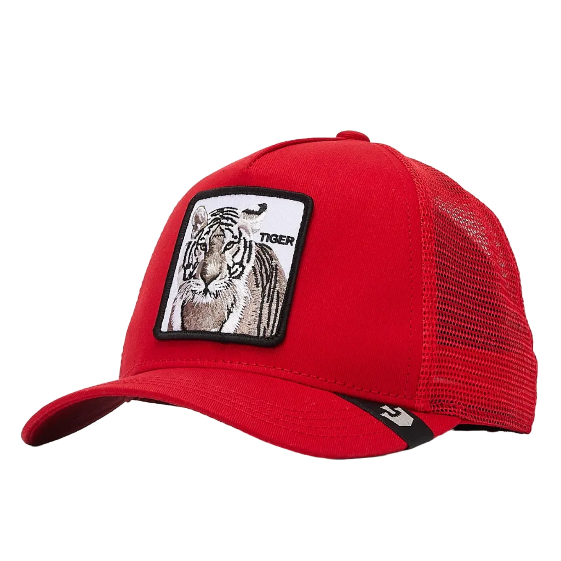 S6-0392 TRUCKER Tiger RED