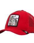 S6-0392 TRUCKER Tiger RED