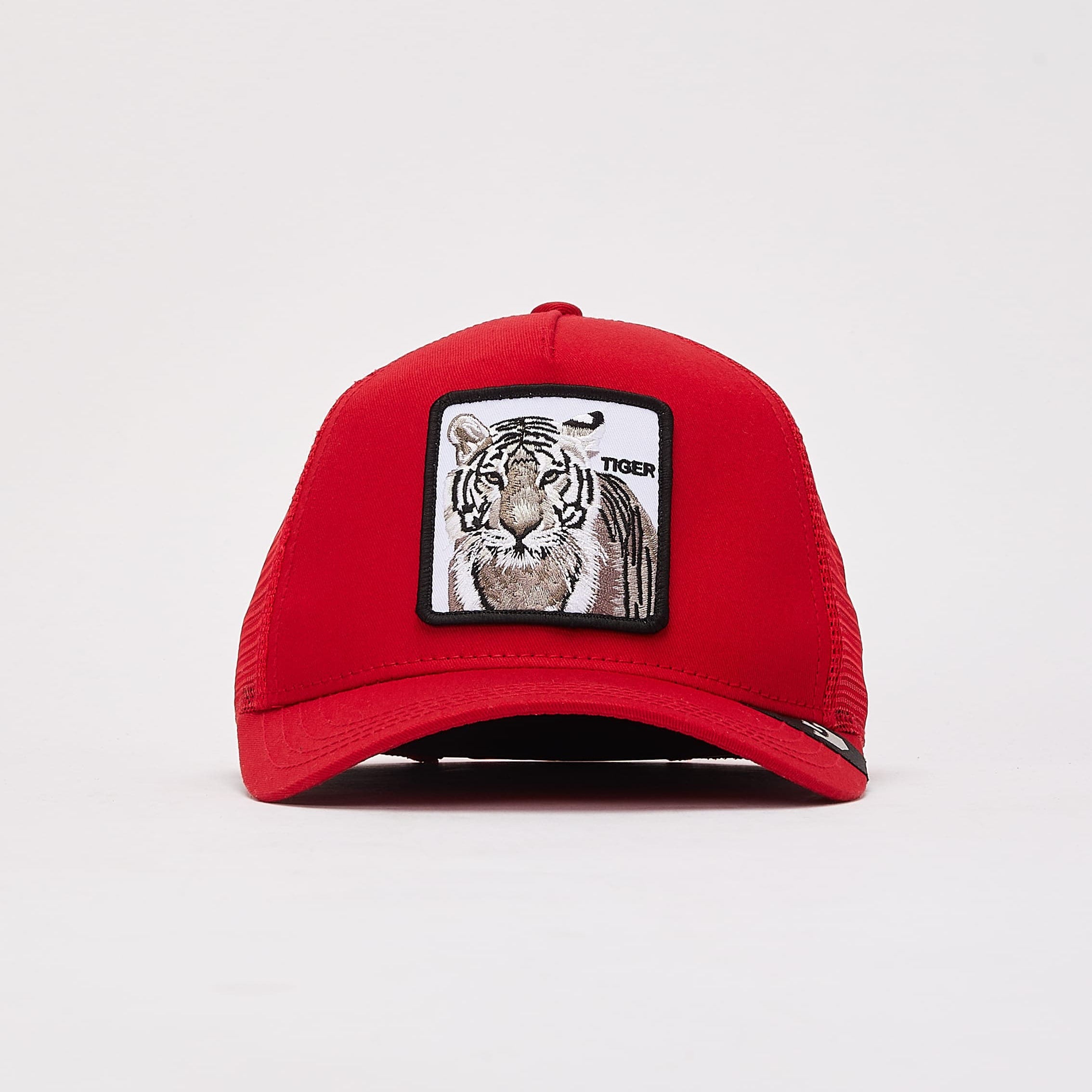 S6-0392 TRUCKER Tiger RED