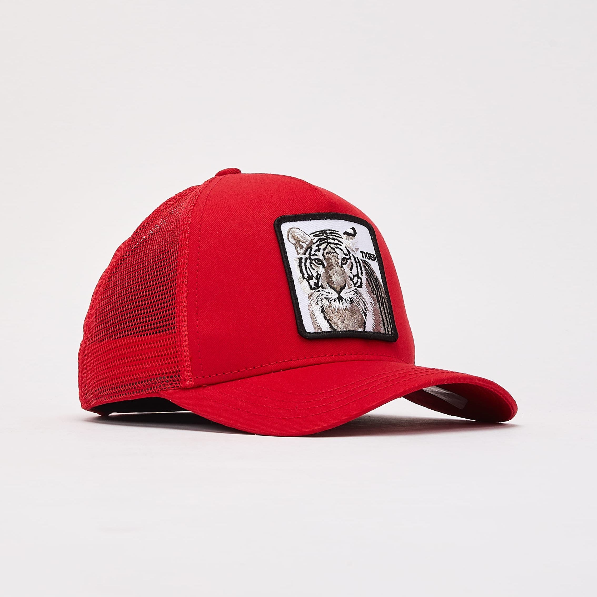 S6-0392 TRUCKER Tiger RED