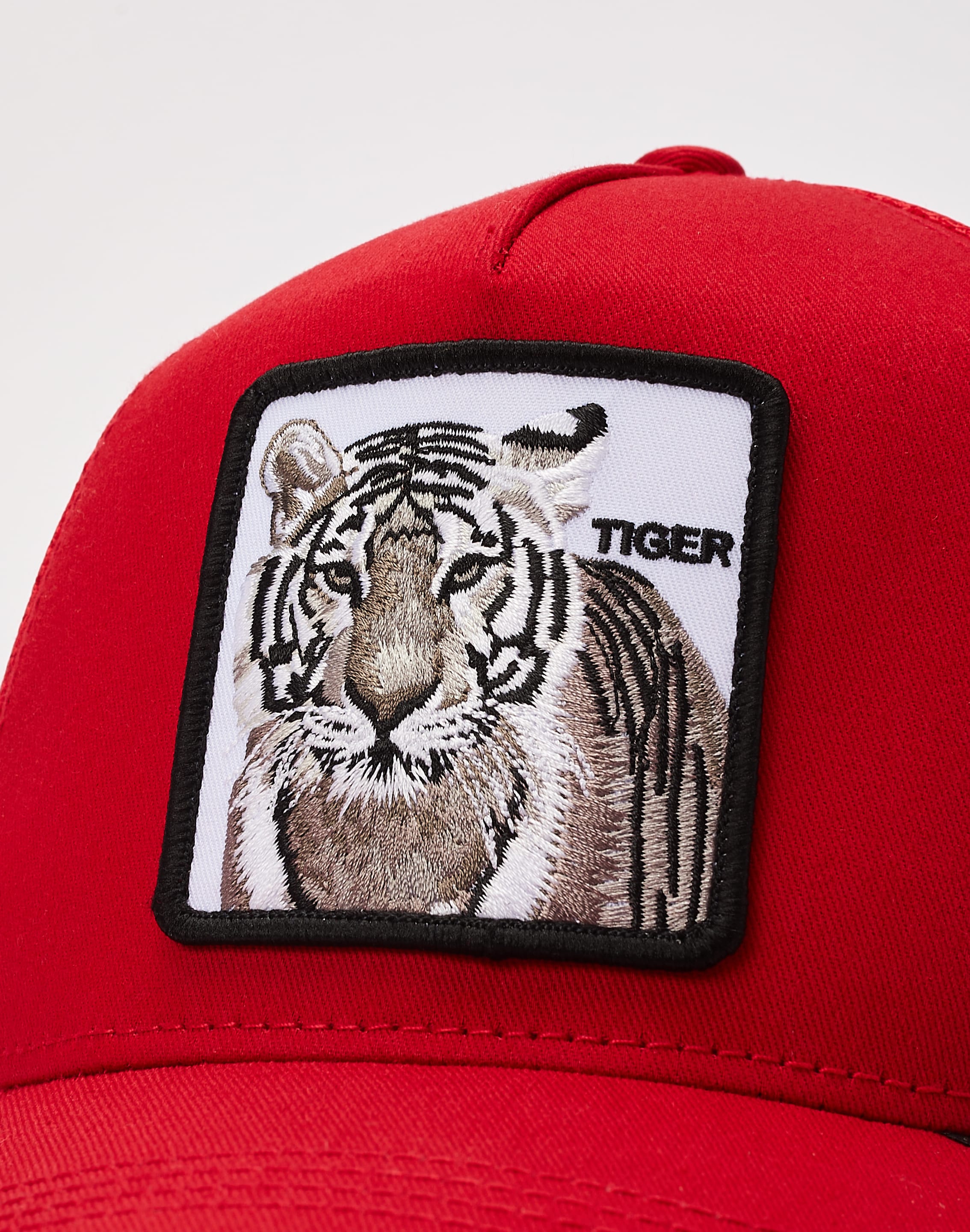 S6-0392 TRUCKER Tiger RED