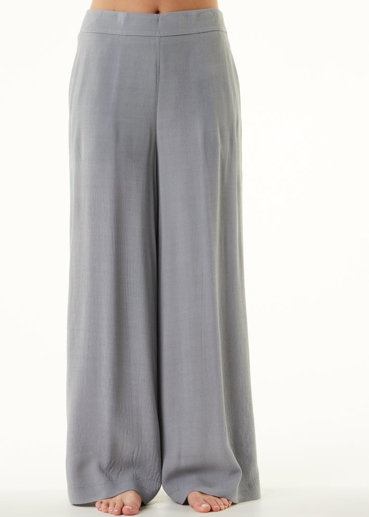 S5-25064 Pantalone Palazzo Carta Zucchero