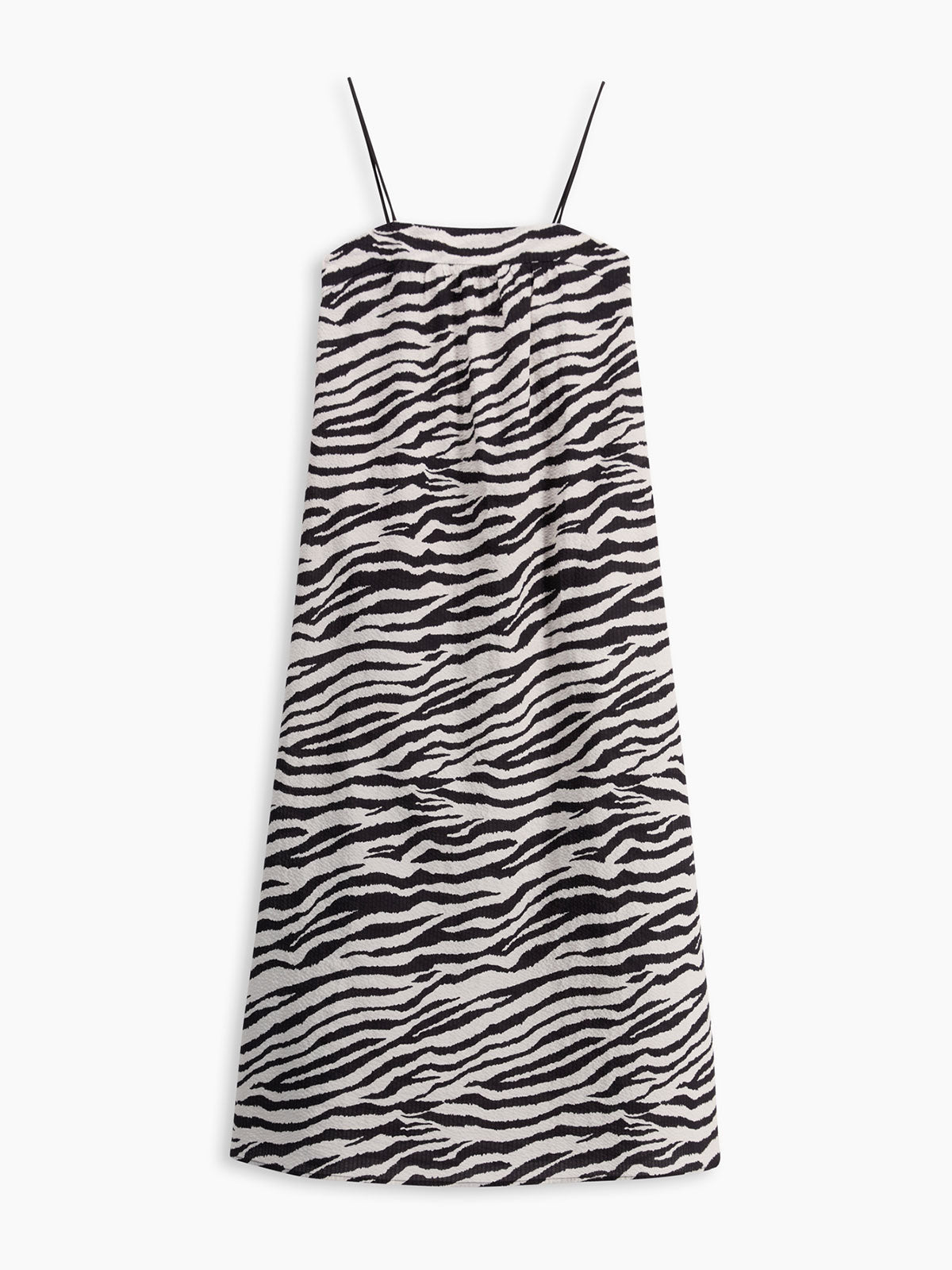 S5-HERMITAGE Abito Animalier Burro Nero