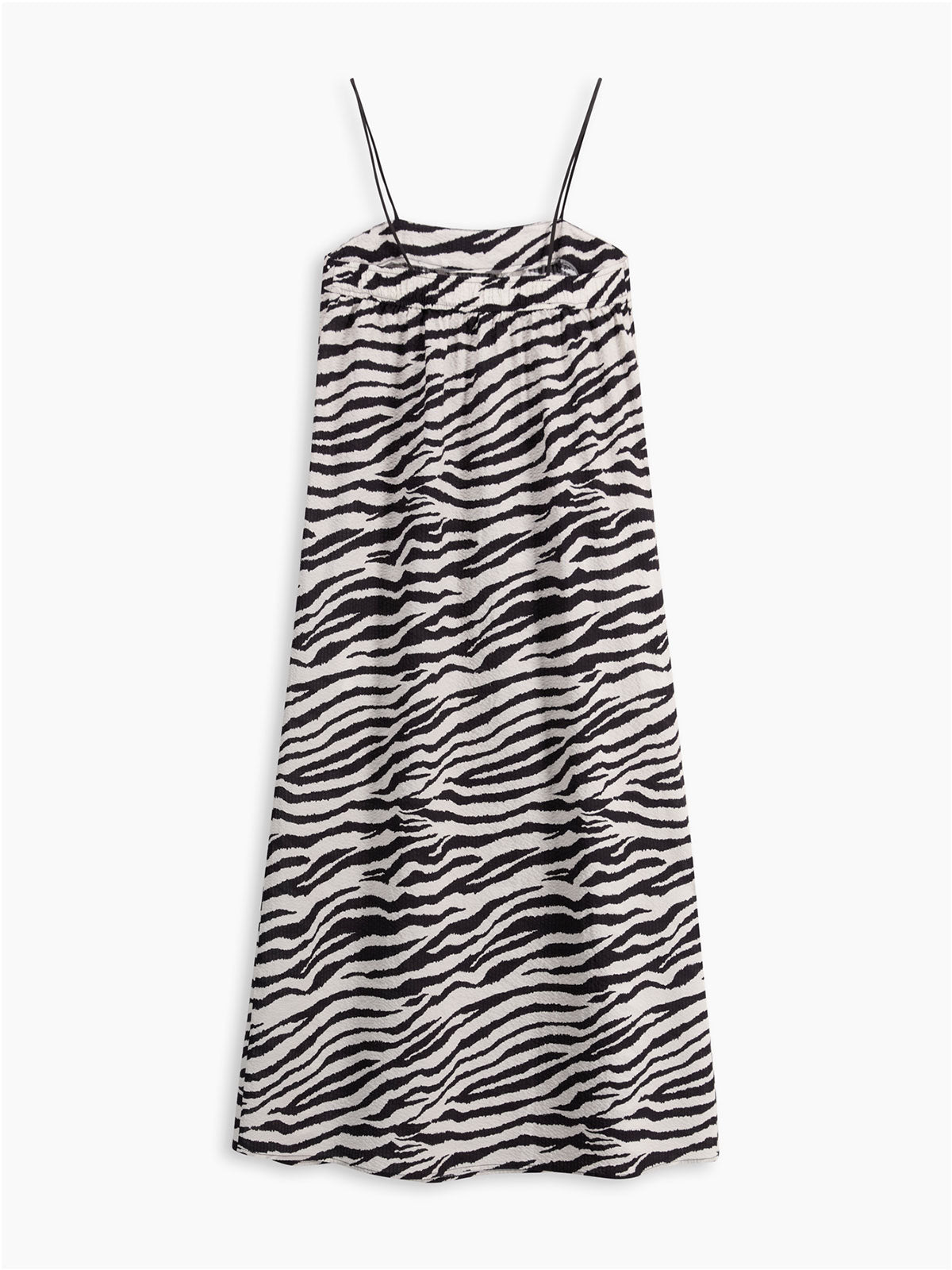 S5-HERMITAGE Abito Animalier Burro Nero