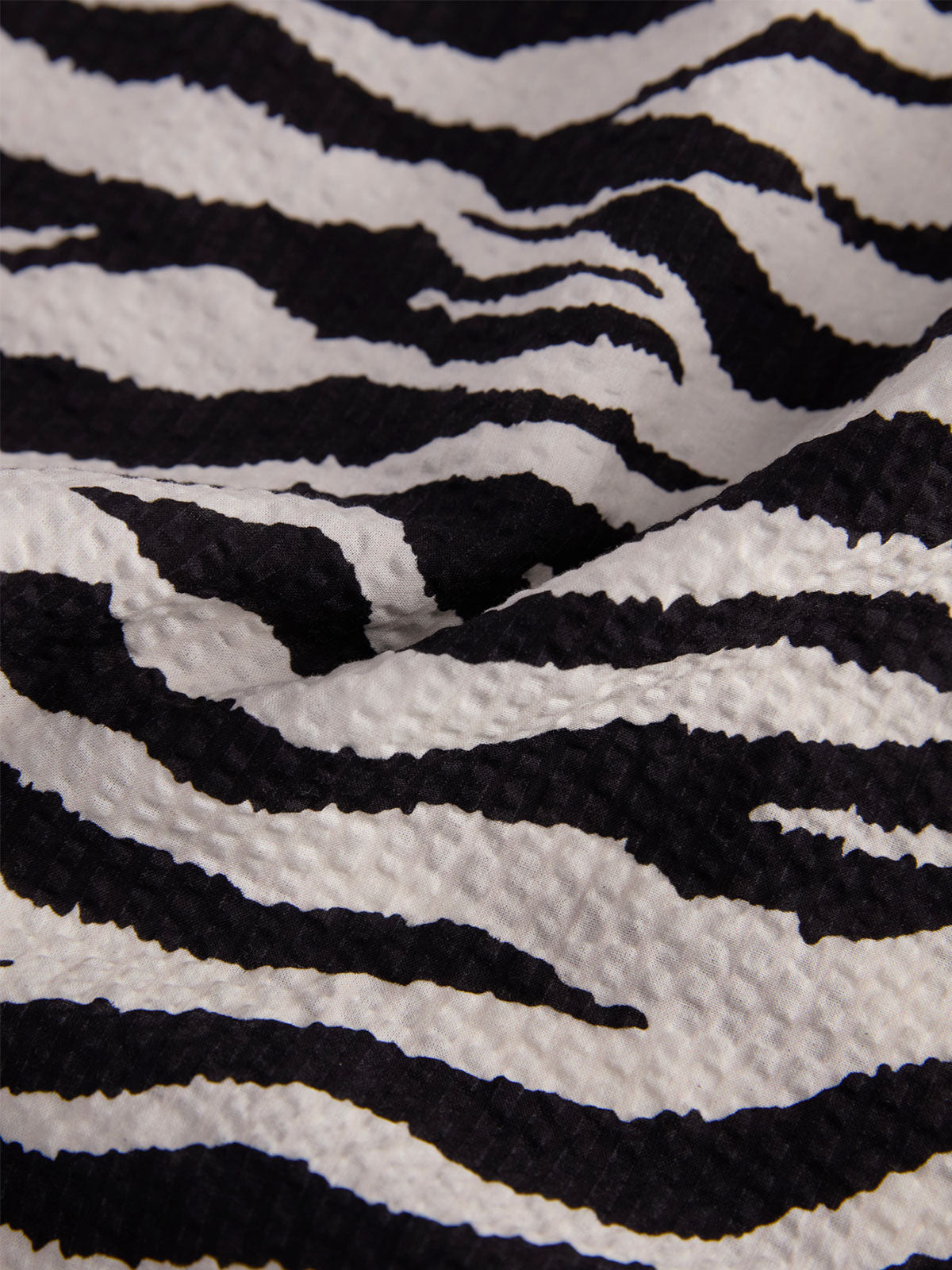 S5-HERMITAGE Abito Animalier Burro Nero
