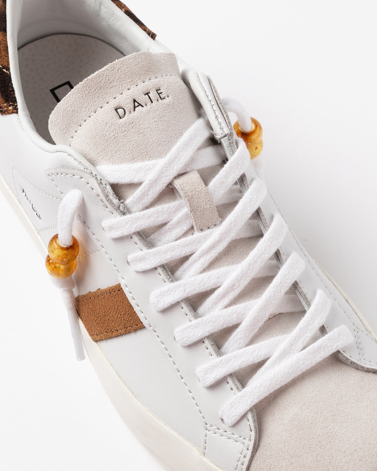 DS6-HILL LOW CALF Sneakers White/Leopard Woman