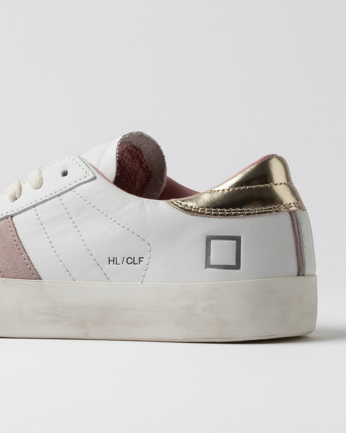 DS5-HILL LOW CALF Sneakers White Platinum Woman