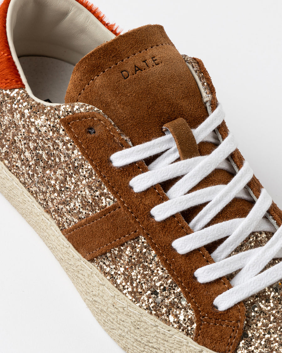 DW5-HILL LOW Sneakers Glitter/Bronze Woman