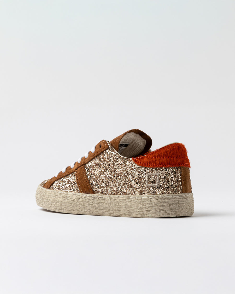 DW5-HILL LOW Sneakers Glitter/Bronze Woman