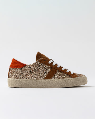 DW5-HILL LOW Sneakers Glitter/Bronze Woman