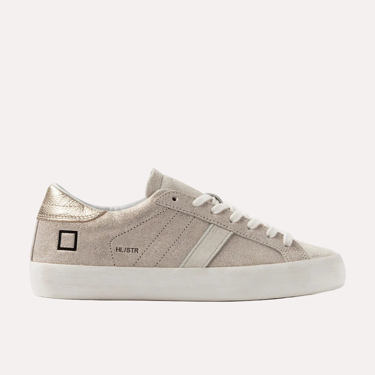 DS6-HILL LOW Stardust Sneakers Platinum Woman