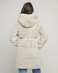 W4-HARVARD Coat Hood Fur Birch