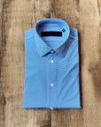 UW3-254 Camicia Oxford Jaquard Open WeekEnd Royal Man