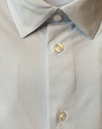 UW3-254 Camicia Oxford Jaquard Open WeekEnd Bianco Man