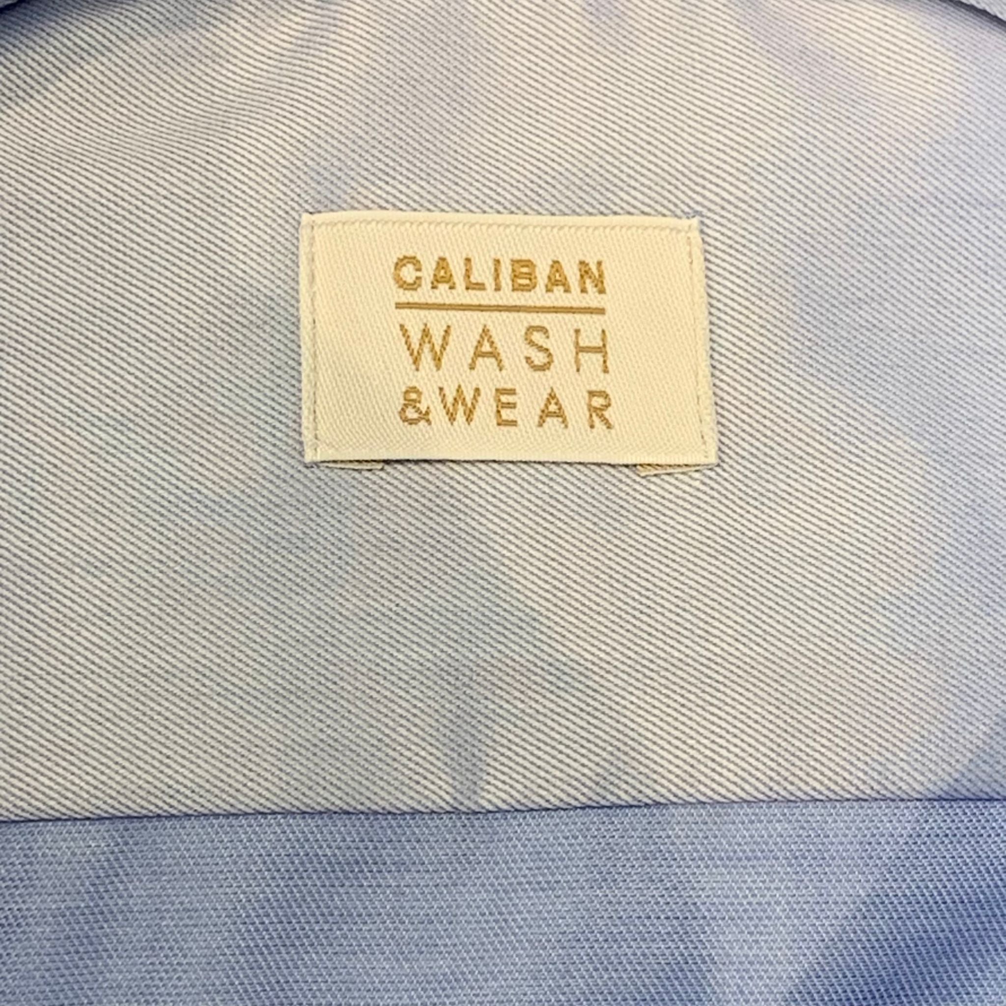 W3-SMTFWG Camicia Slim Wash&Wear Azzurra Man