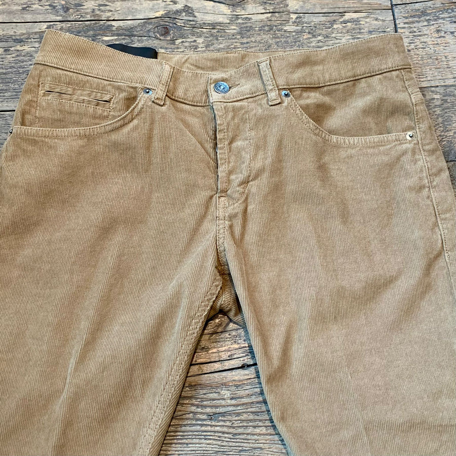 W3-Pantalone George Velluto Beige Man